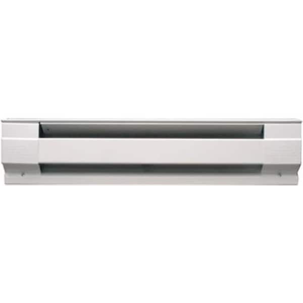 Cadet Cadet 09952 4 x 36.3 in. 240V 750W White Baseboard Hardwire Electric Zone Heater 470416 - main
